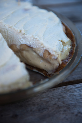 Banana Hefeweizen Cream Pie